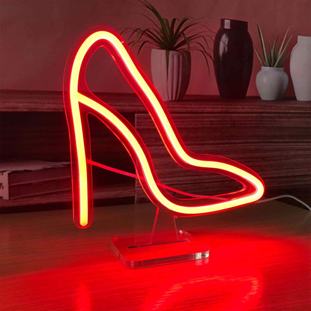 HDJSign - Small High Heels USB Neon Sign HDJ Sign