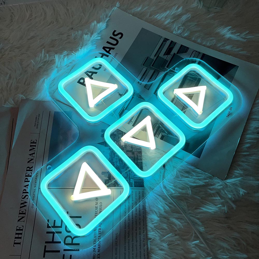 Left Right Neon Sign Keyboard Arrow Keys | USB Neon Sign | HDJSign
