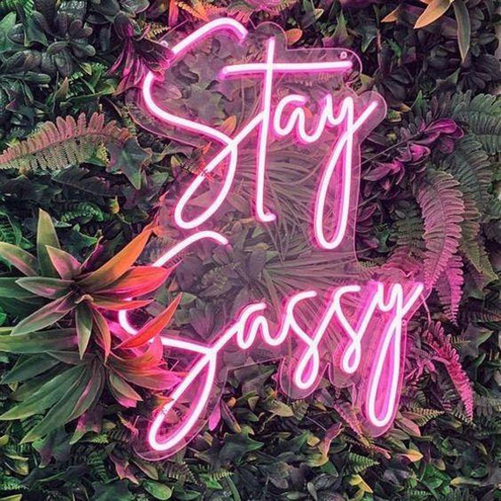 HDJSign - Stay Sassy Salon Neon Sign HDJ Sign