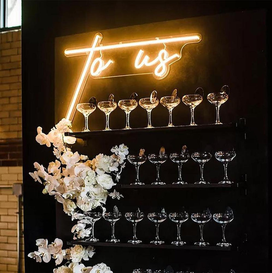 Image of Wedding Bar Area Neon Sign