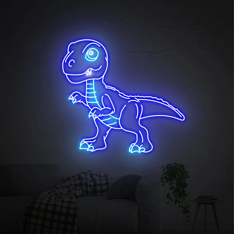 HDJSign - Tyrannosaurus led neon light HDJ Sign