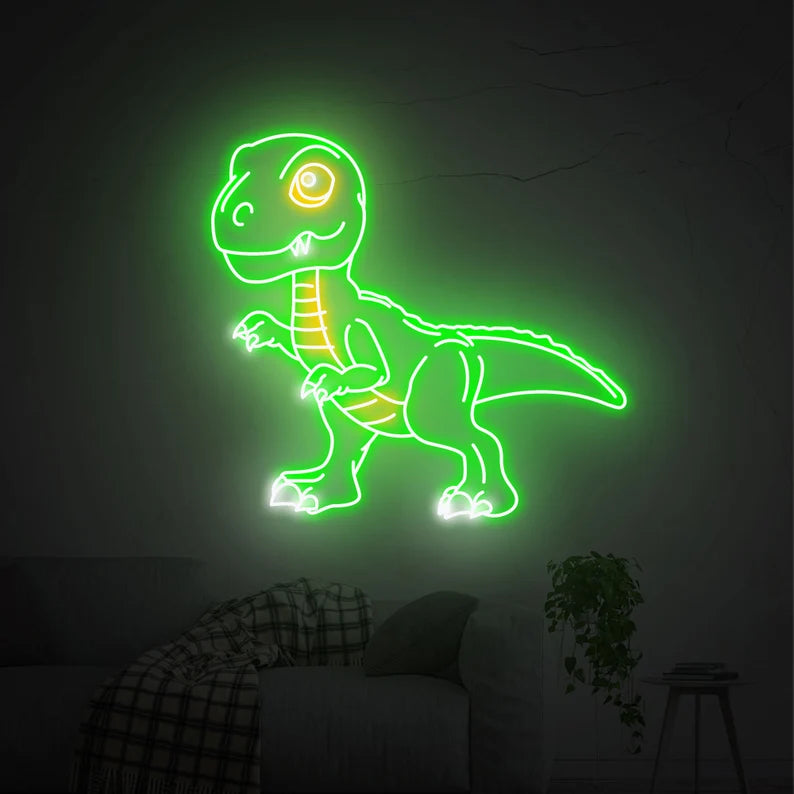 HDJSign - Tyrannosaurus led neon light HDJ Sign