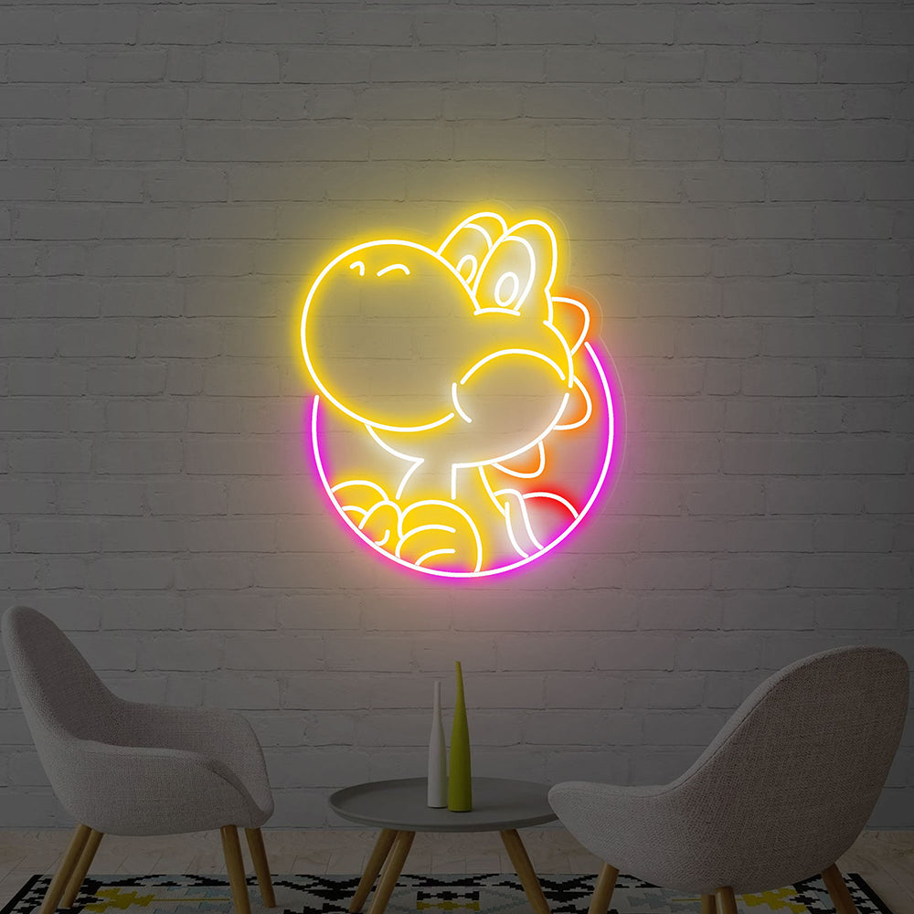 HDJSign - Yoshi Game Neon Sign HDJ Sign