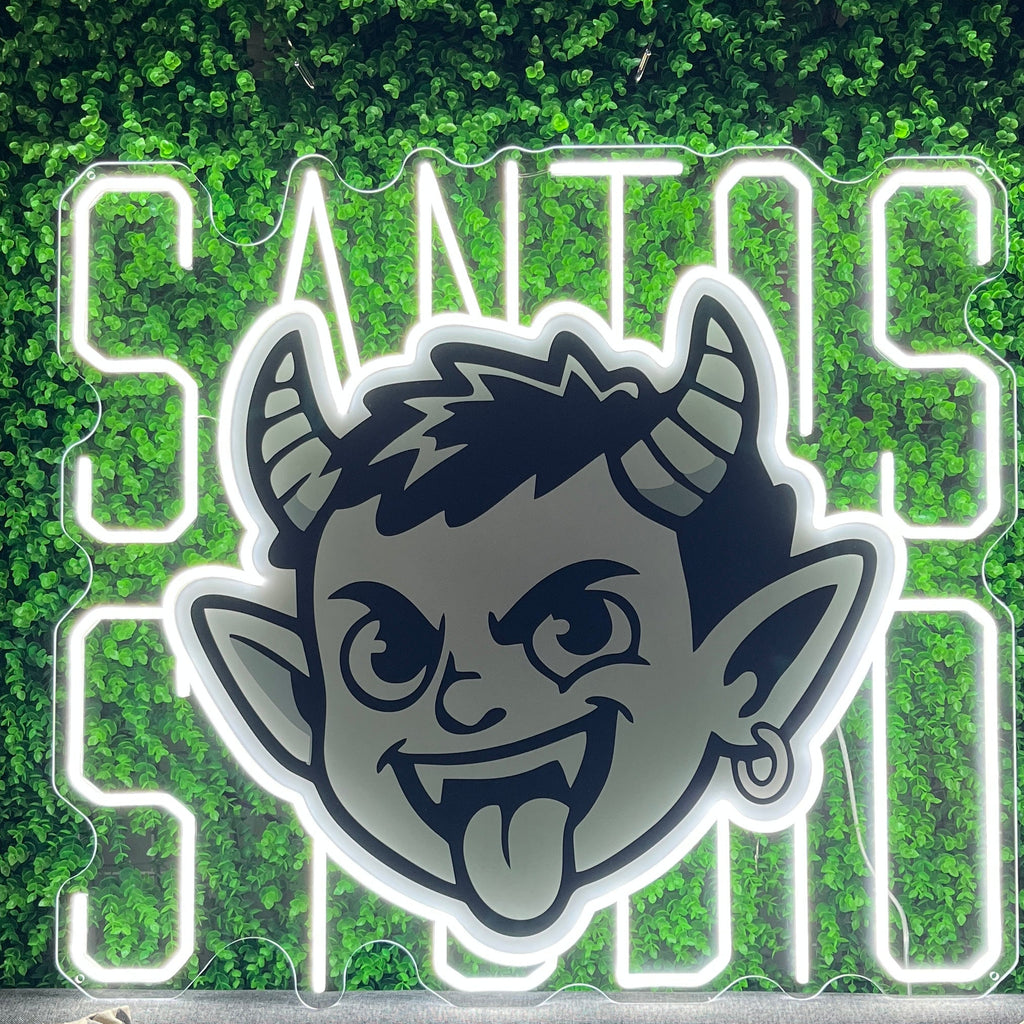 Panneau Lumineux LED Roouneon - Trèfle De La Saint-Patrick - 28x25 Cm - Alimentation USB - Décoration Murale
