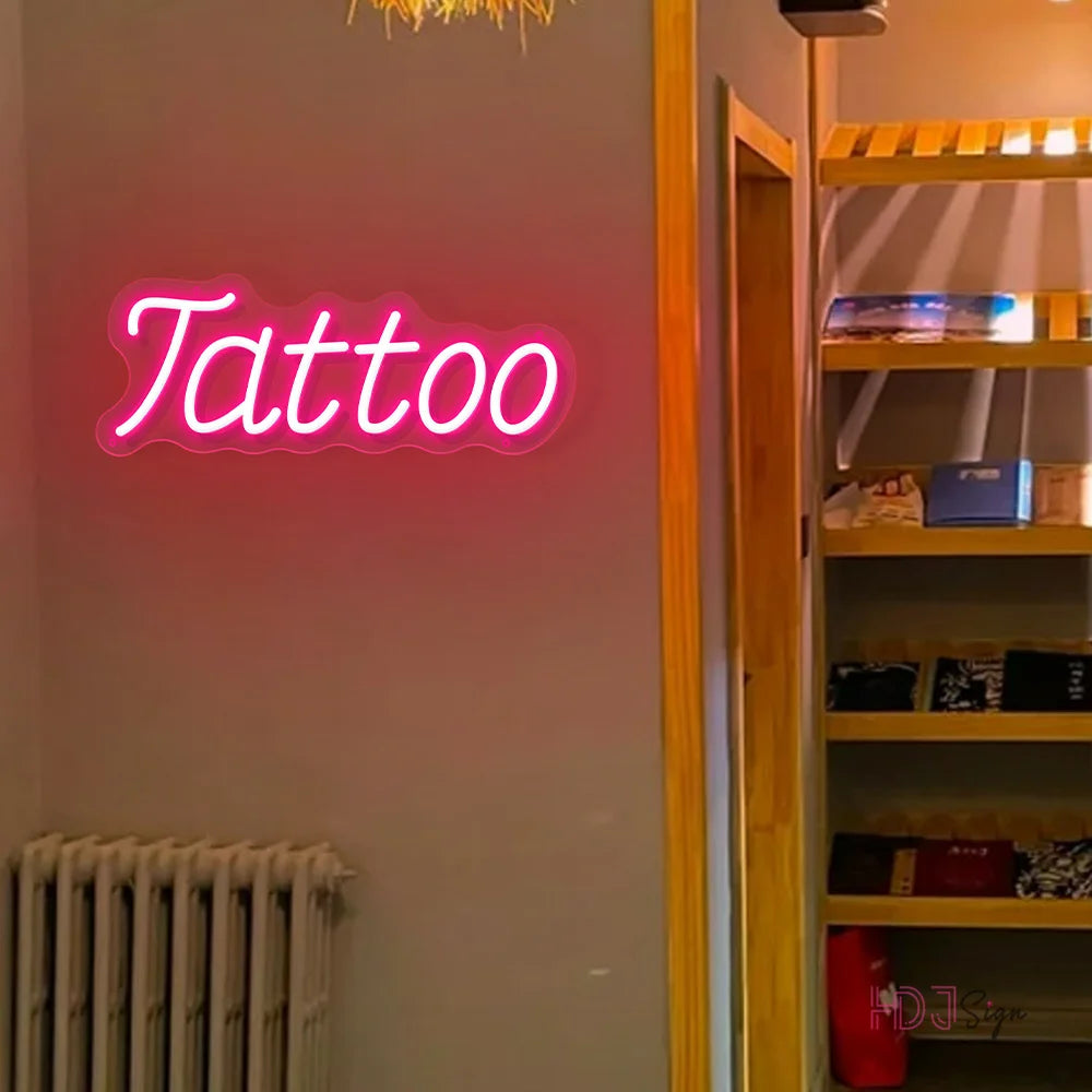 TATTO LED Neon Light | Tattoo Studio Salon Shop Neon HDJ Sign