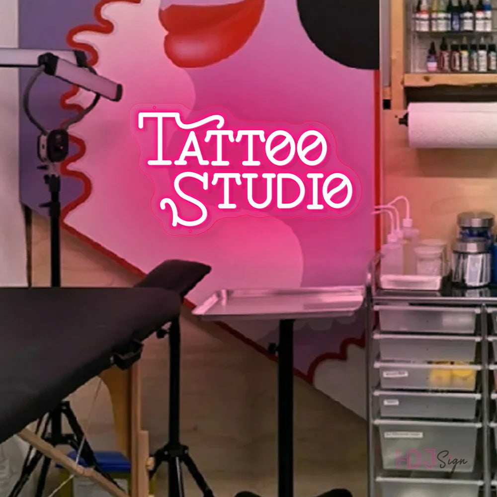 TATTO LED Neon Light | Tattoo Studio Salon Shop Neon HDJ Sign