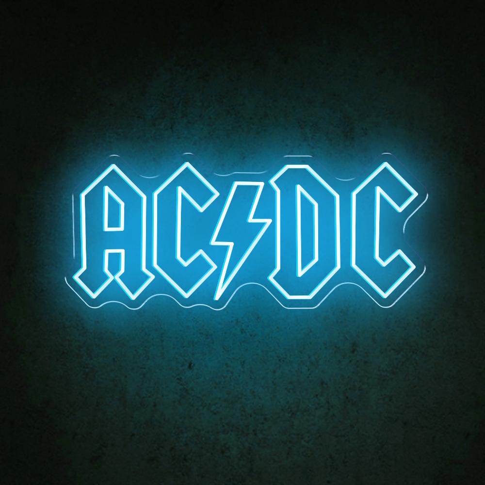 HDJSign - AC/DC Rock Band Music Neon Sign HDJ Sign