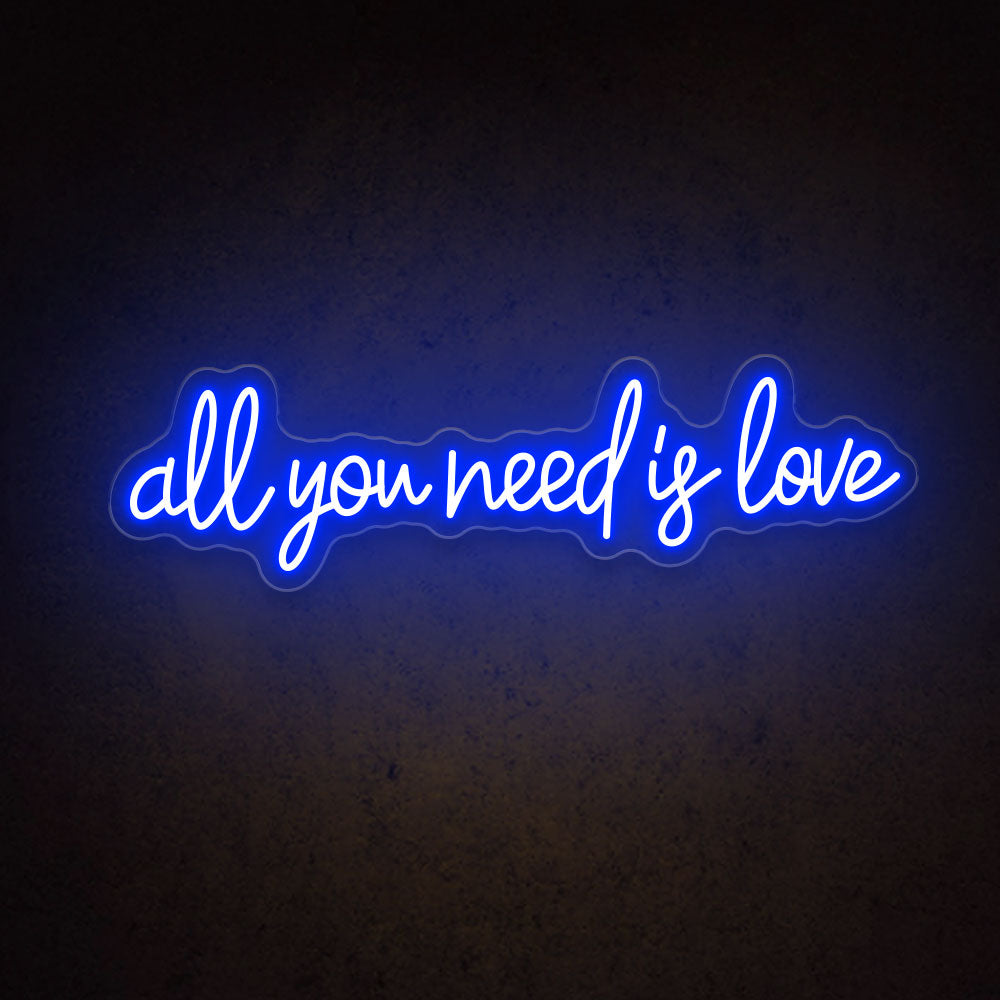 HDJSign - All You Need Is Love Wedding Neon Sign HDJ Sign