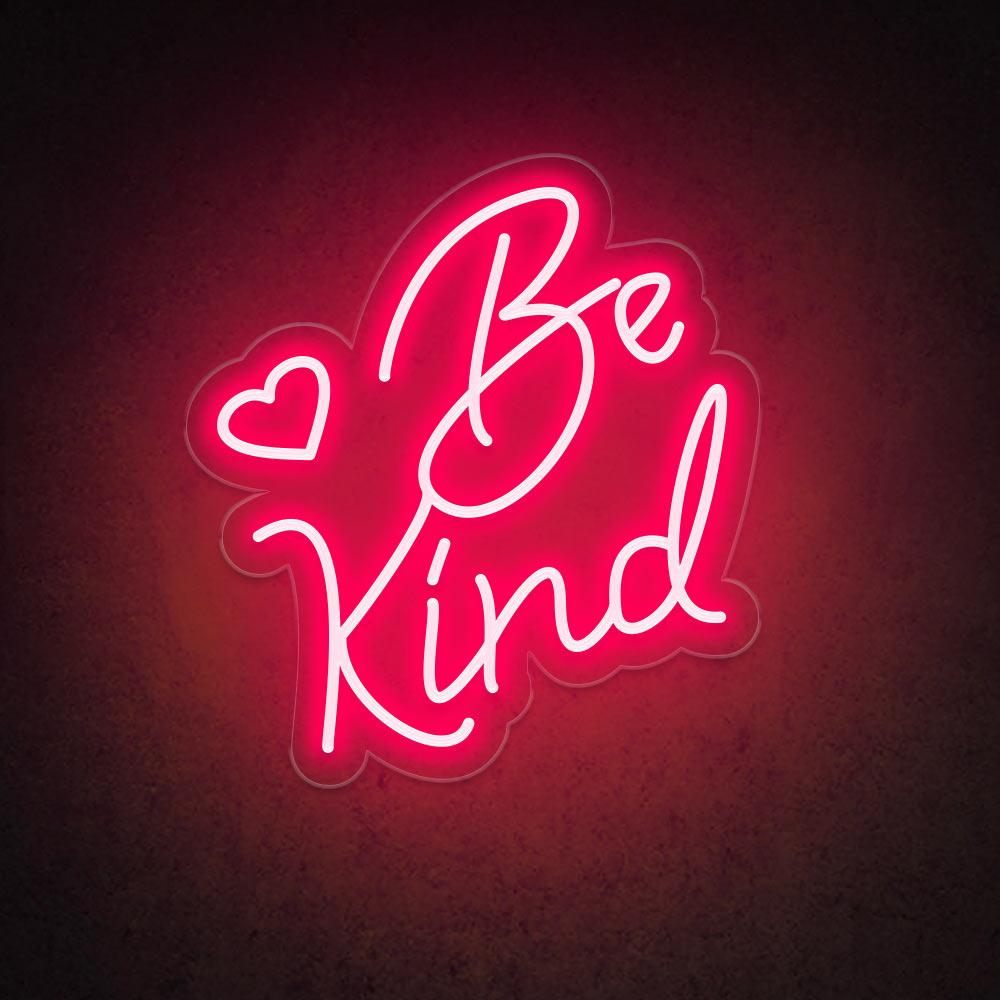 HDJSign - Be Kind Quote Neon Sign HDJ Sign