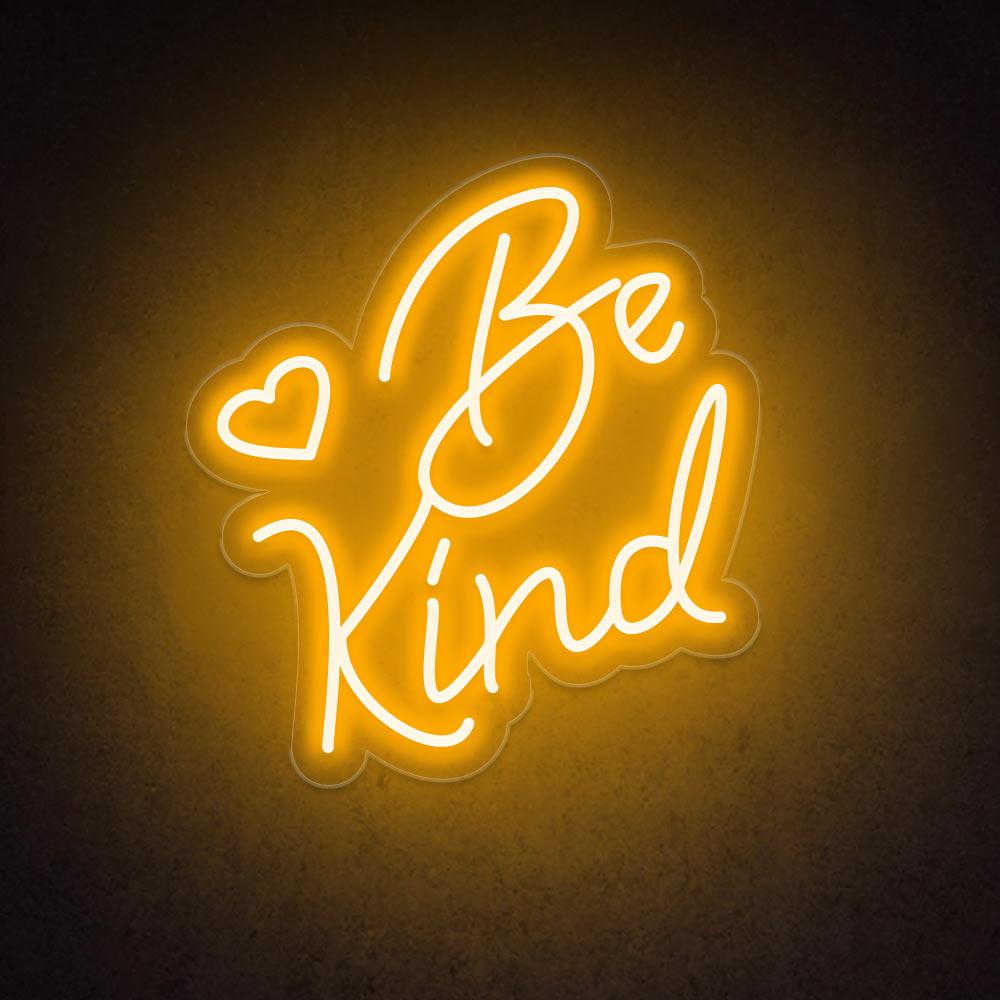 HDJSign - Be Kind Quote Neon Sign HDJ Sign