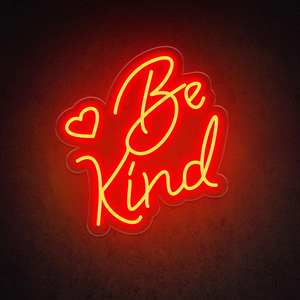 HDJSign - Be Kind Quote Neon Sign HDJ Sign