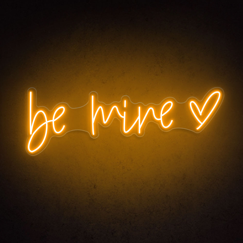Left Right Neon Sign HDJSign - Be Mine Wedding Neon Sign HDJ Sign