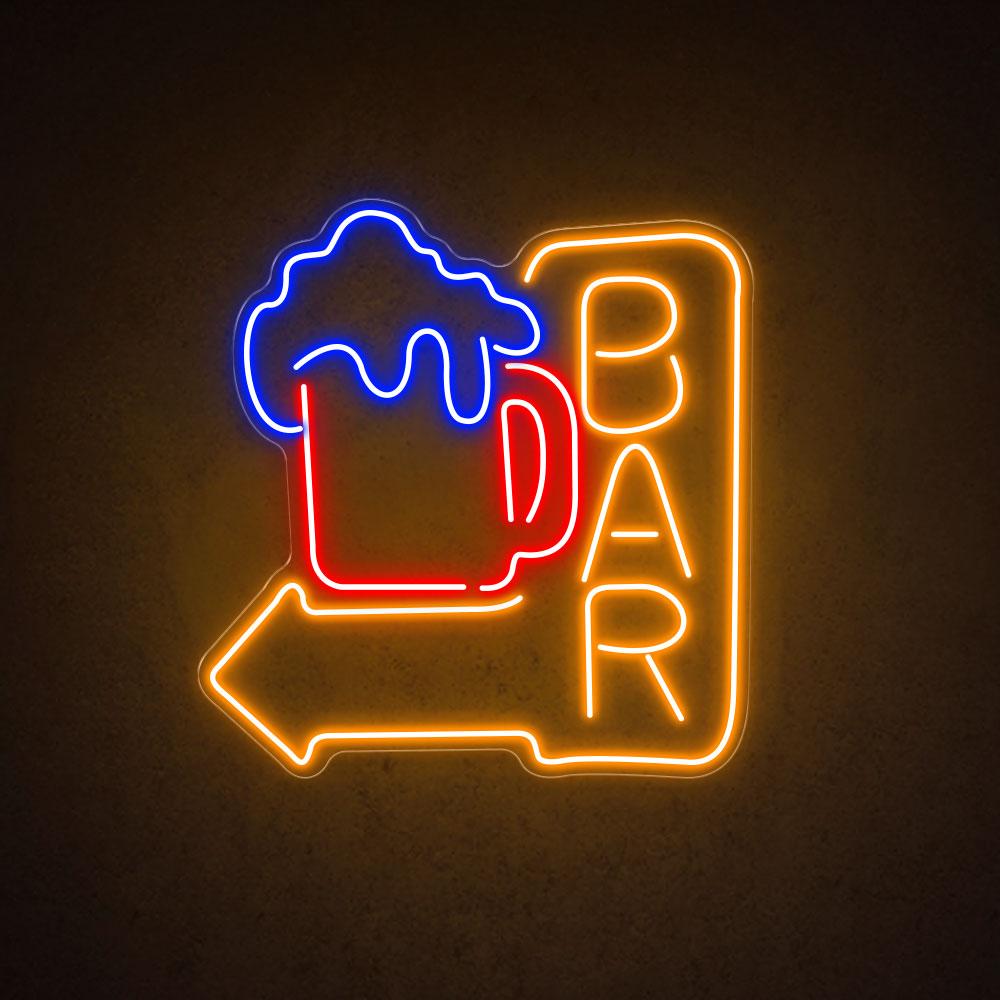 HDJSign - Beer Bar Neon Sign HDJ Sign