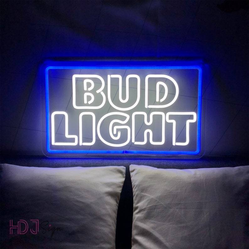 HDJSign - Bud Light Bar Neon Sign HDJ Sign