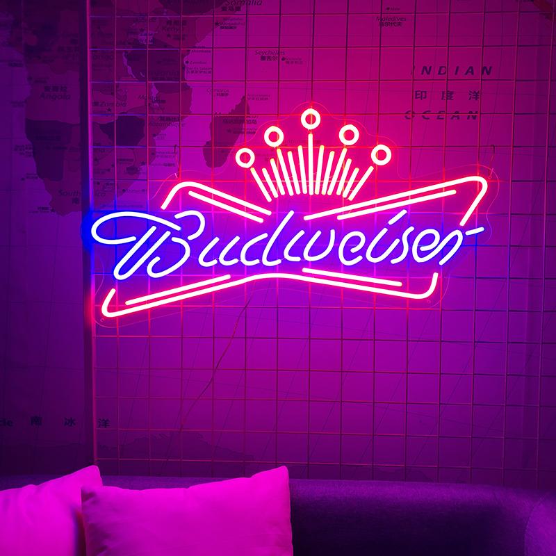 HDJSign - Budweiser Bar Neon Sign HDJ Sign