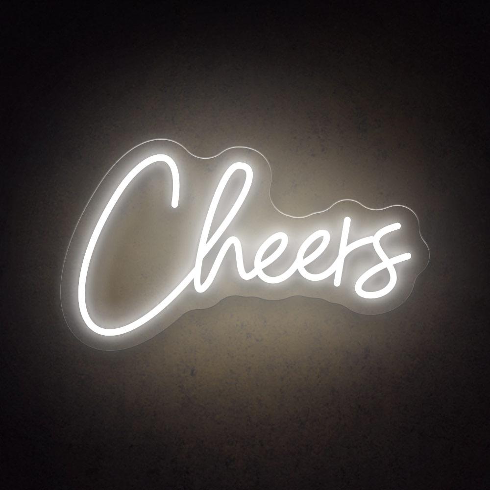 HDJSign - Cheers Neon Sign Wedding Decoration HDJ Sign