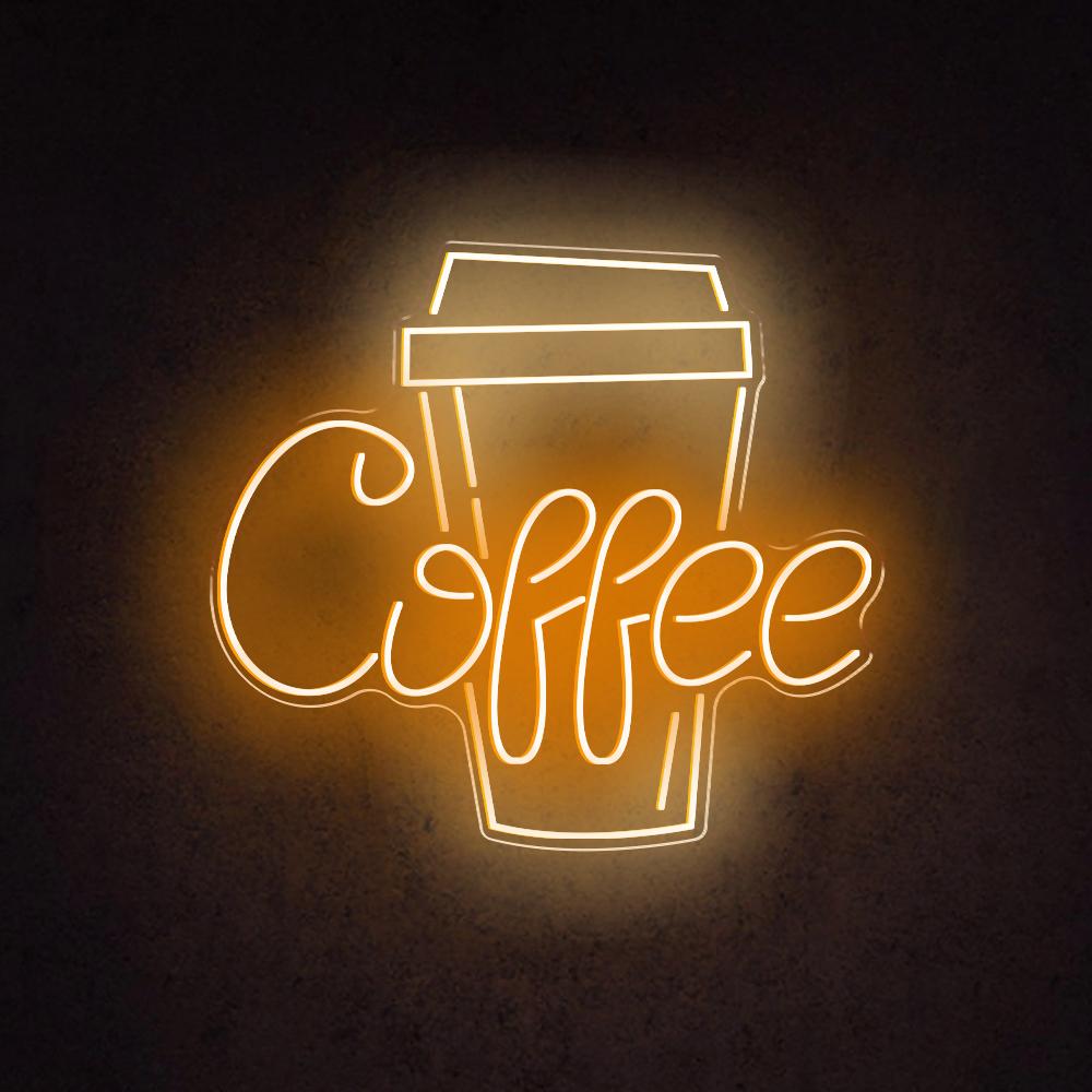 HDJSign - Coffee Business Neon Sign HDJ Sign