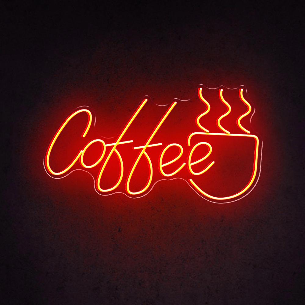 HDJSign - Coffee Business Neon Sign HDJ Sign