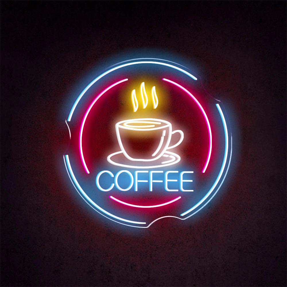 HDJSign - Coffee Business Neon Sign HDJ Sign