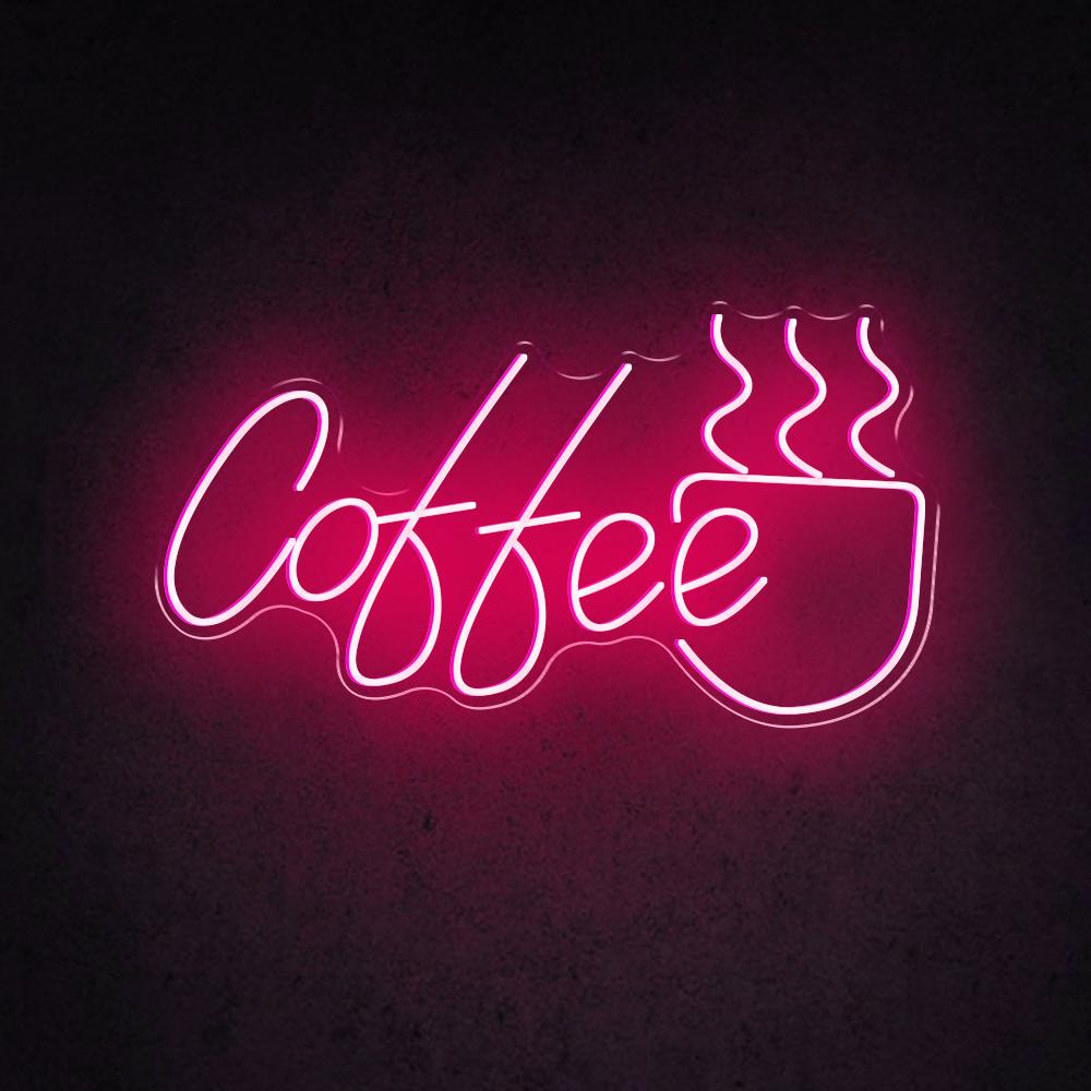 HDJSign - Coffee Business Neon Sign HDJ Sign