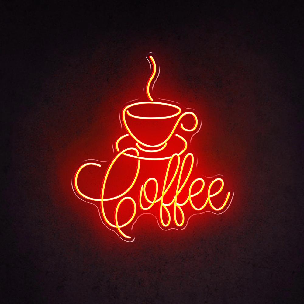 HDJSign - Coffee Business Neon Sign HDJ Sign