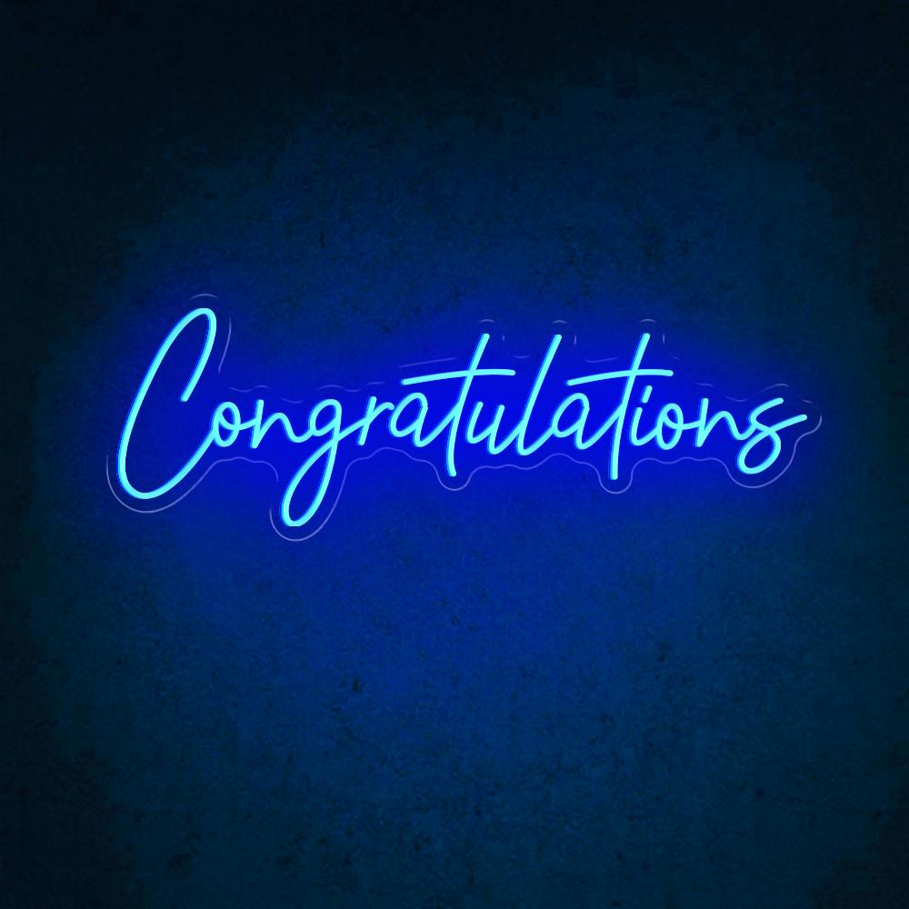 HDJSign - Congratulations University Neon Sign HDJ Sign