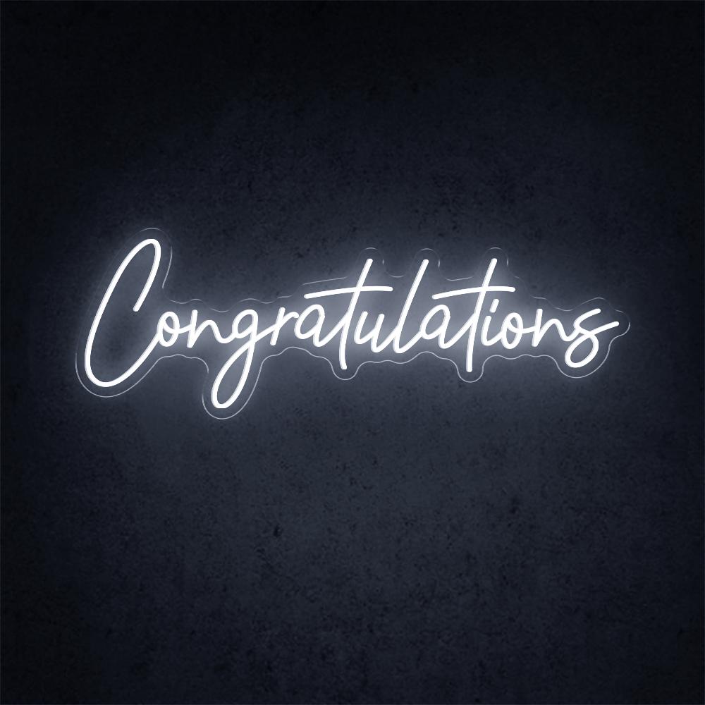 HDJSign - Congratulations University Neon Sign HDJ Sign