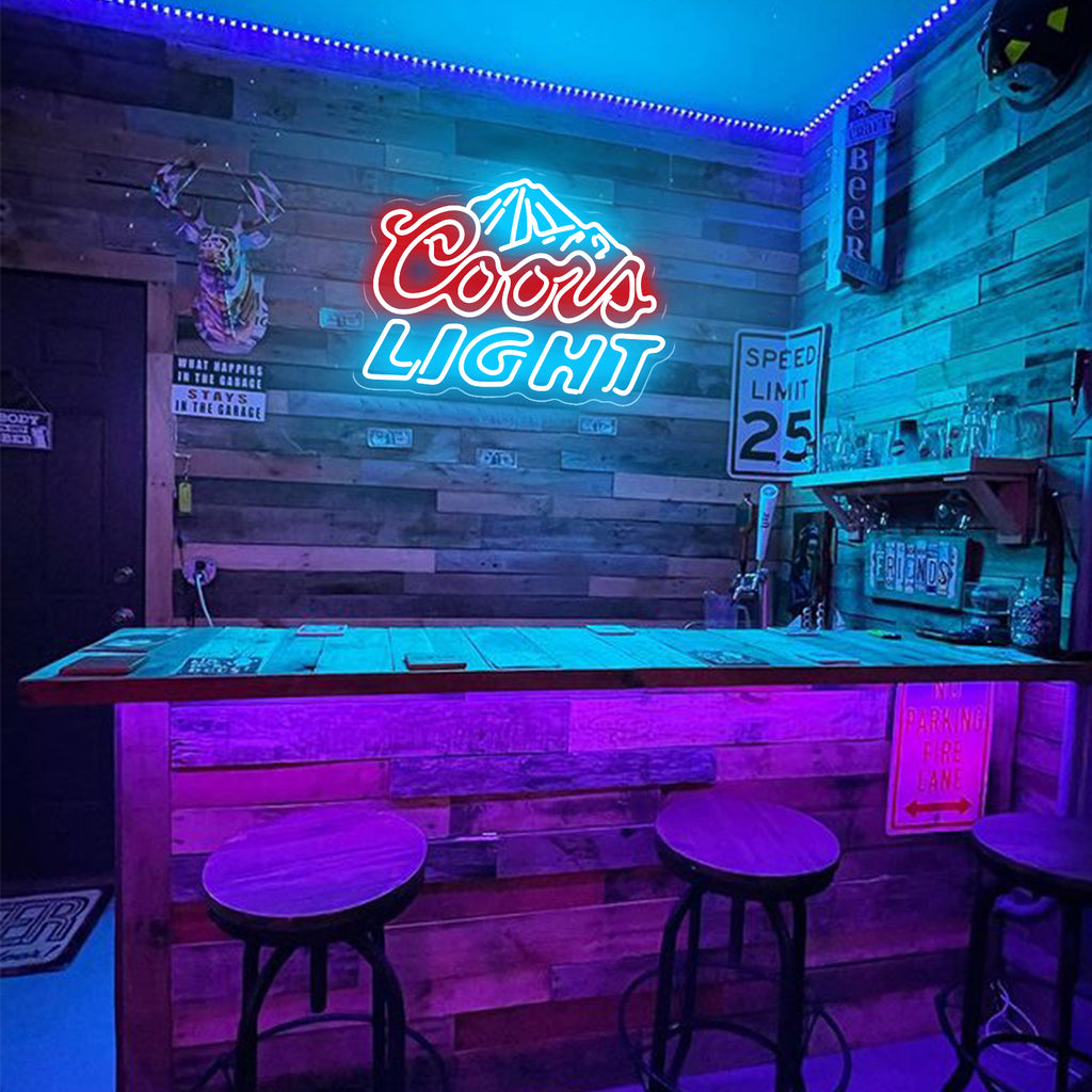 HDJSign - Coors Light Bar Neon Sign HDJ Sign