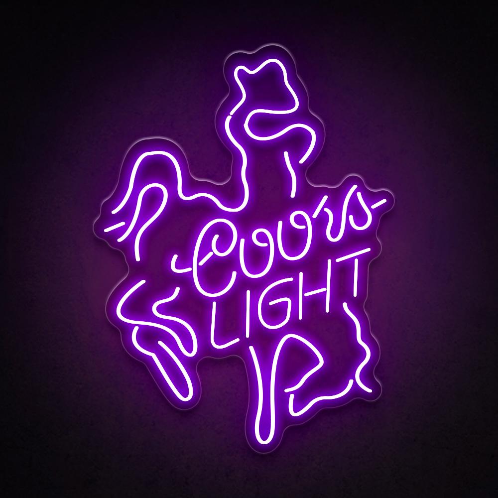 HDJSign - Coors Light Bar Neon Sign HDJ Sign