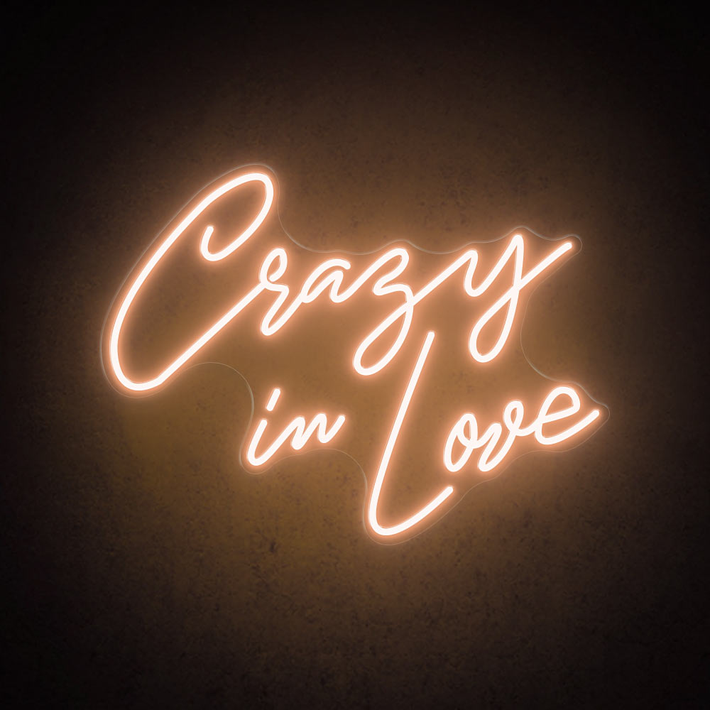 HDJSign - Crazy in Love Wedding Neon Sign HDJ Sign