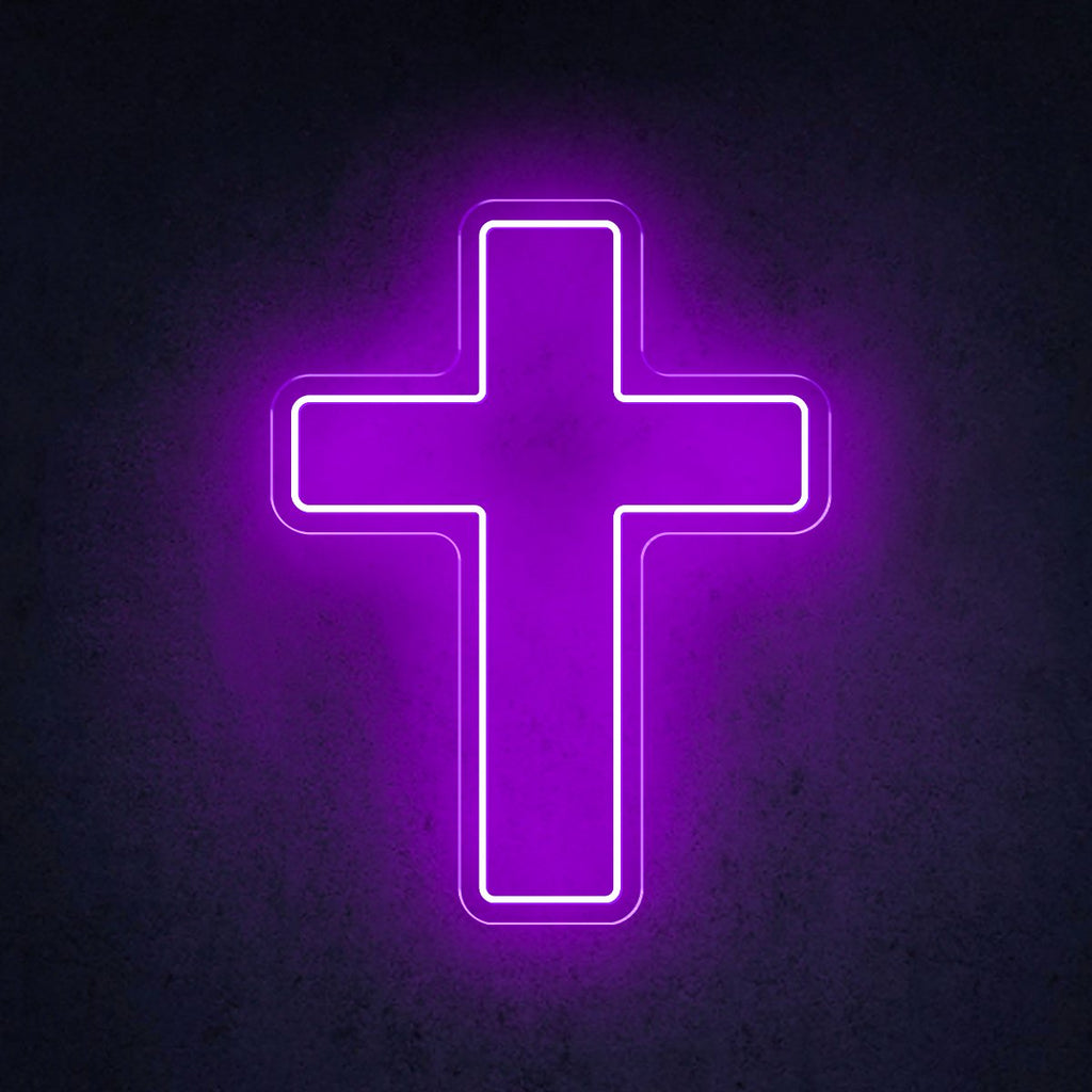 HDJSign - Cross Bar Neon Sign HDJ Sign