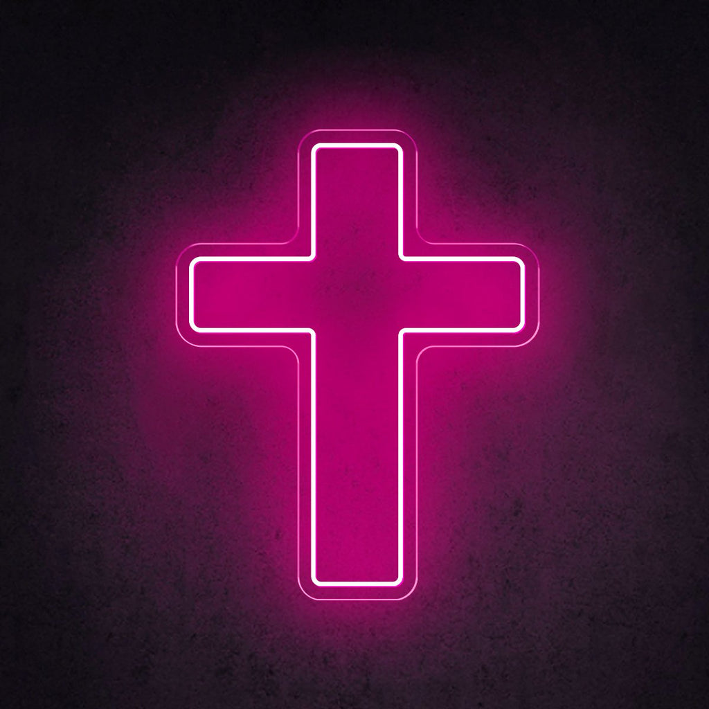 HDJSign - Cross Bar Neon Sign HDJ Sign