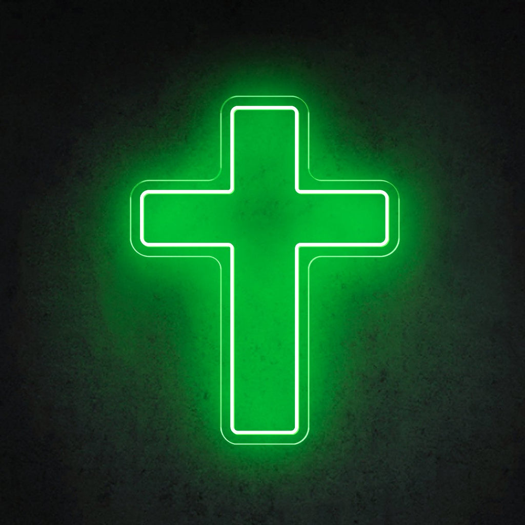 HDJSign - Cross Bar Neon Sign HDJ Sign