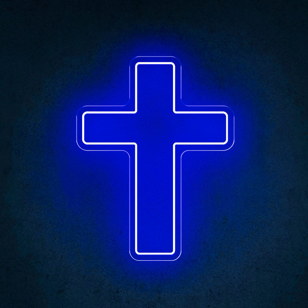 HDJSign - Cross Bar Neon Sign HDJ Sign