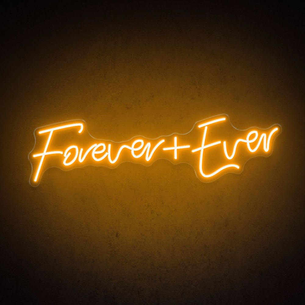 HDJSign - Forever + Ever Wedding Neon Sign HDJ Sign