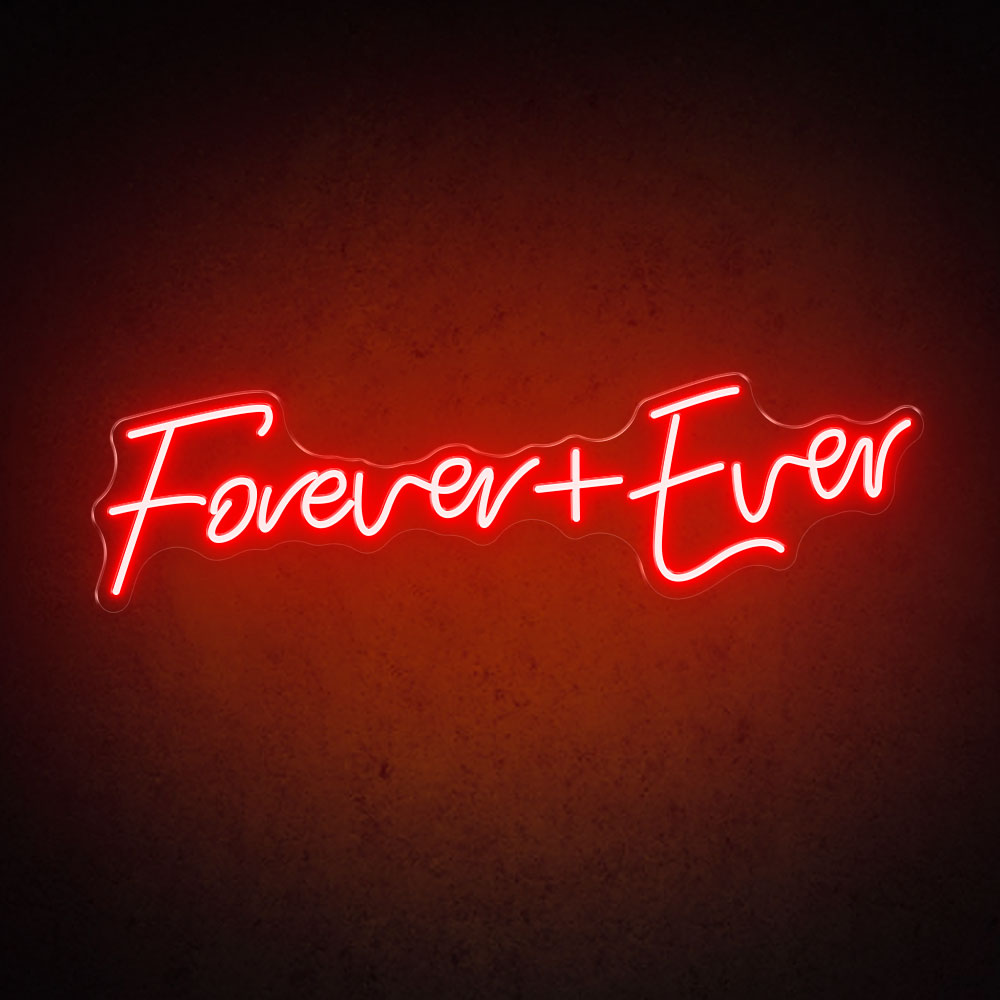 HDJSign - Forever + Ever Wedding Neon Sign HDJ Sign