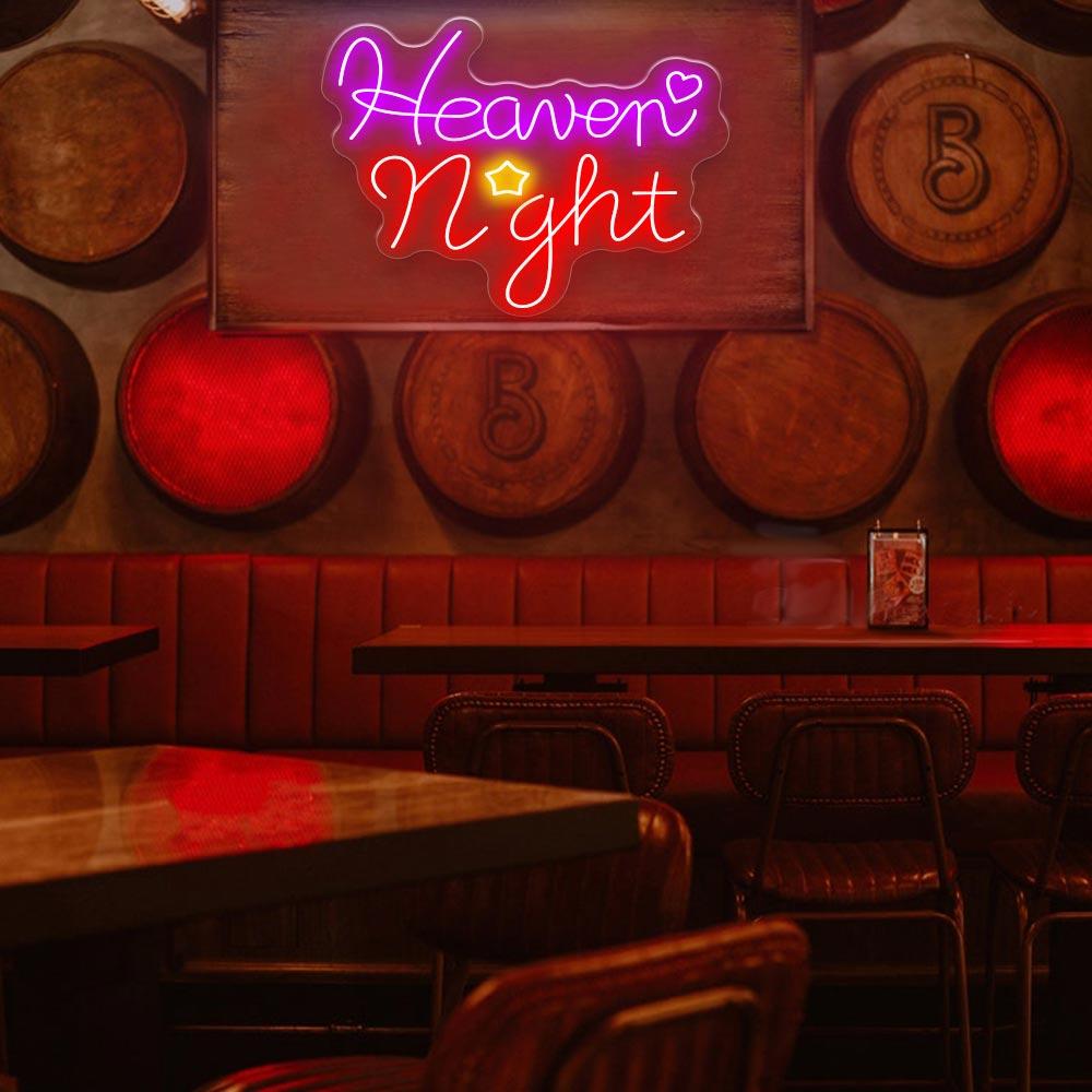 HDJSign - Heaven Night Bar Neon Sign HDJ Sign