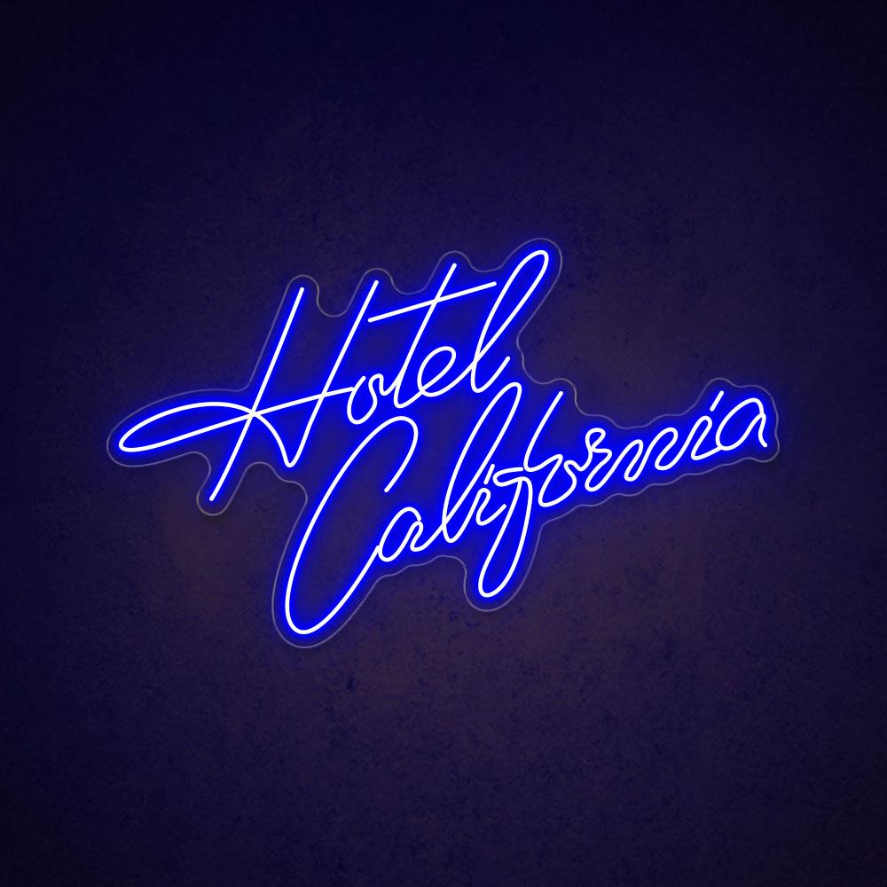 HDJSign - Hotel California Business Neon Sign HDJ Sign