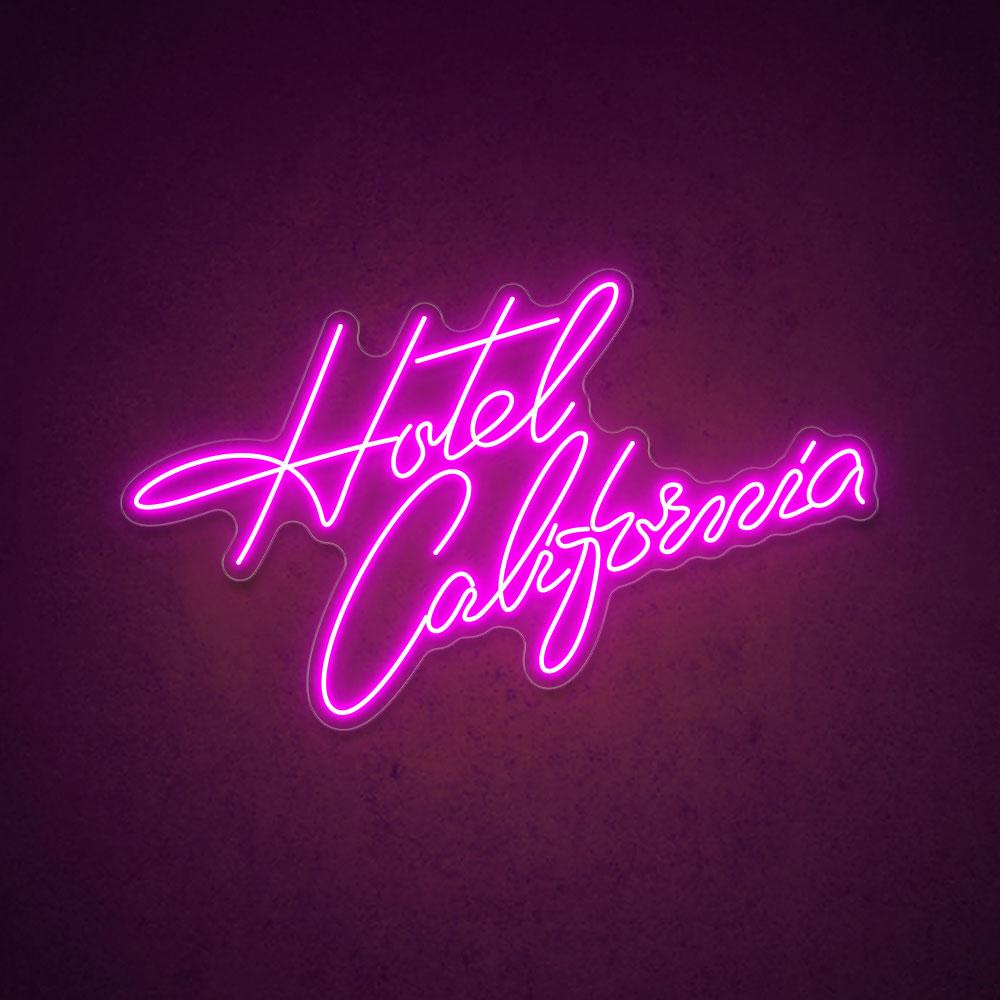 HDJSign - Hotel California Business Neon Sign HDJ Sign