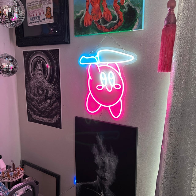 HDJSign - Kirby Anime Neon Sign HDJ Sign