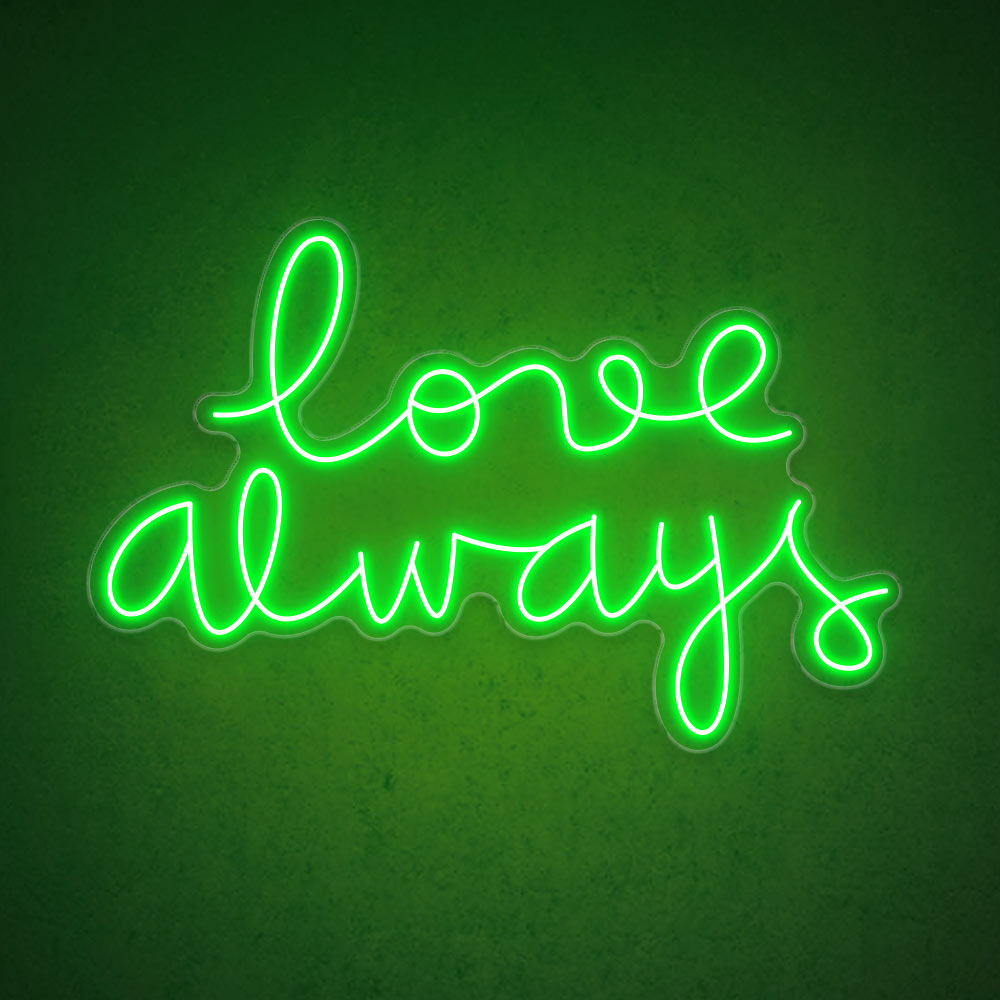 HDJSign - Love Always Wedding Neon Sign HDJ Sign