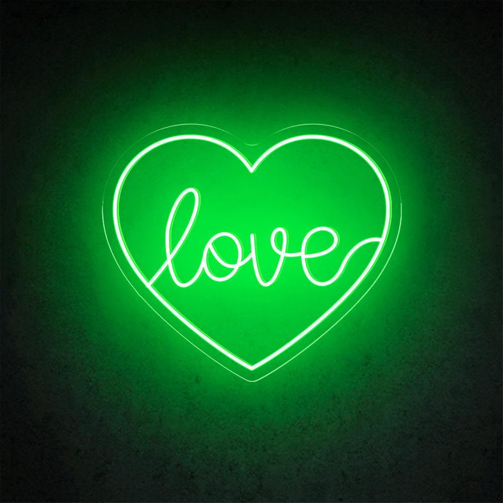 HDJSign - Love Wedding Neon Sign HDJ Sign