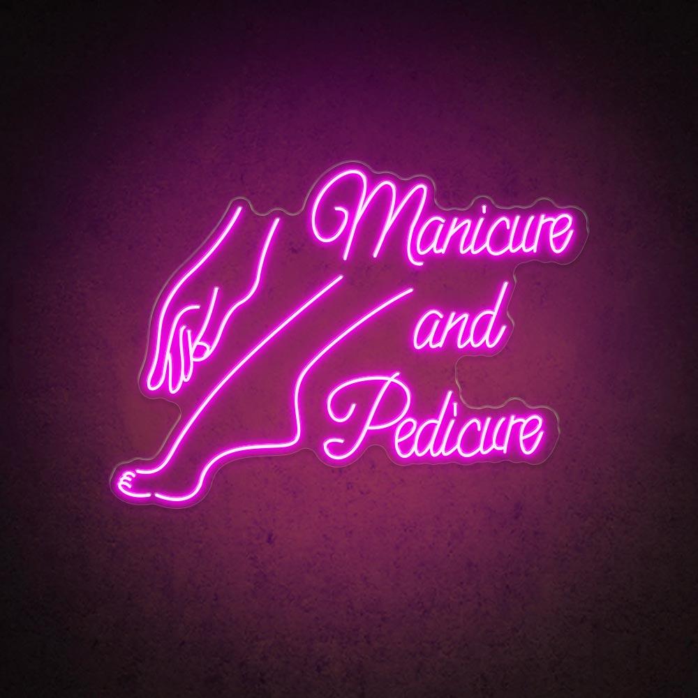 HDJSign - Manicure And Pedicure Salon Neon Sign HDJ Sign