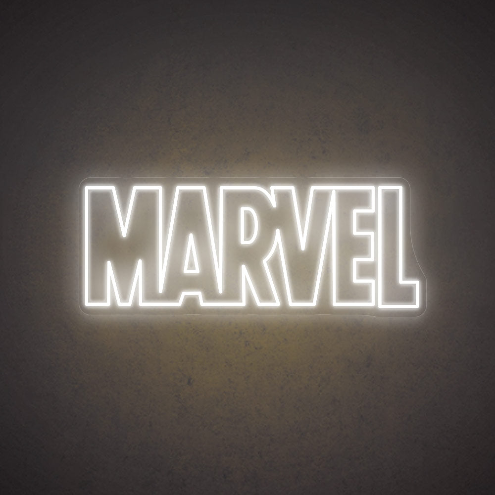 HDJSign - Marvel Logo Neon Sign HDJ Sign