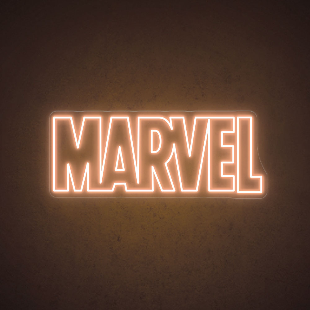 HDJSign - Marvel Logo Neon Sign HDJ Sign