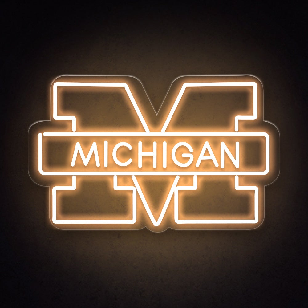 HDJSign - Michigan University Neon Sign HDJ Sign