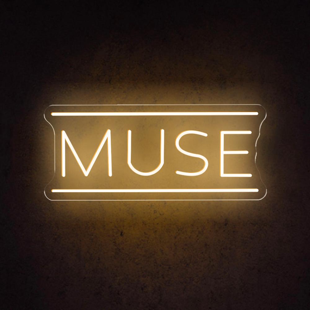 HDJSign - Muse Rock Band Music Neon Sign HDJ Sign