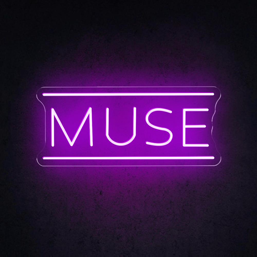 HDJSign - Muse Rock Band Music Neon Sign HDJ Sign