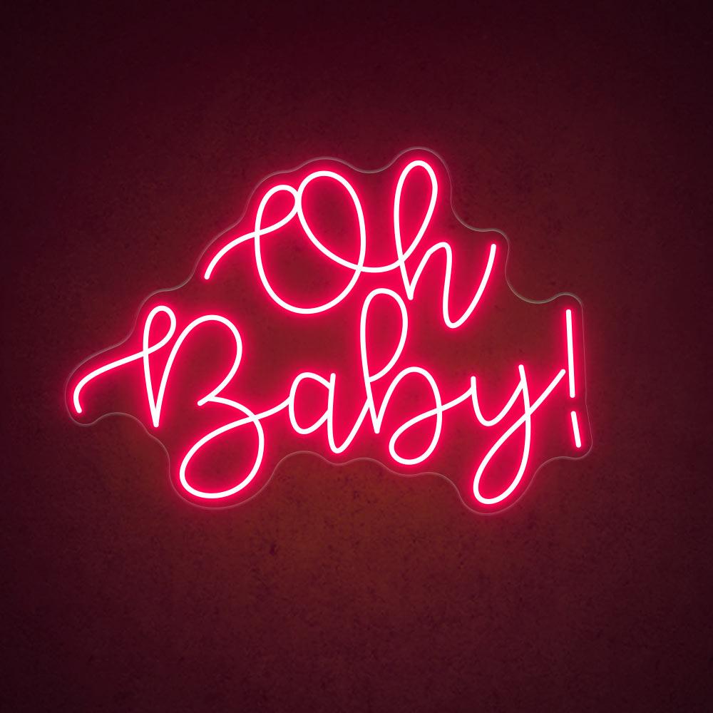 HDJSign - Oh Baby! Wedding Neon Sign HDJ Sign