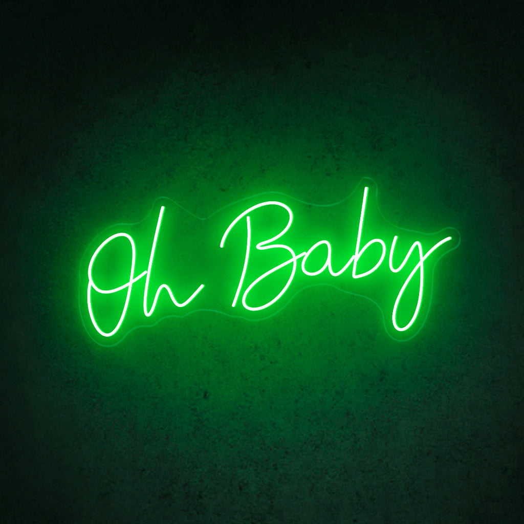 HDJSign - Oh Baby Wedding Neon Sign HDJ Sign